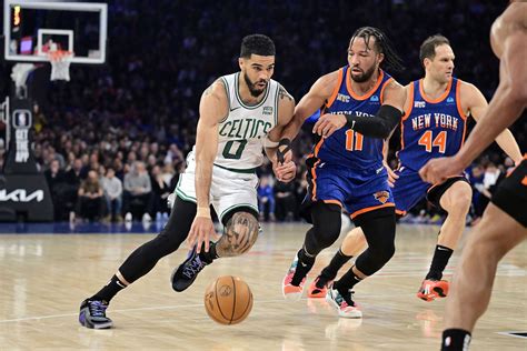 knicks vs boston celtics match player stats